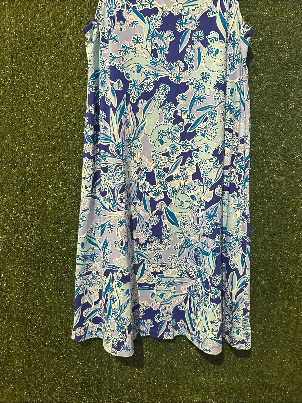 Lilly Pulitzer Kristen Dress in Royal Purple Koalafications - Picture 4 of 6
